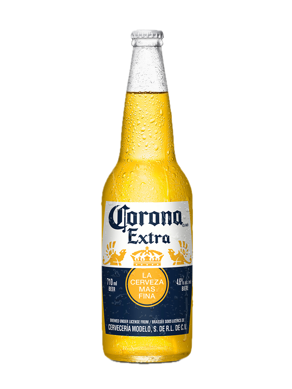 Corona Extra beer bottle served at Lavigne Tavern.