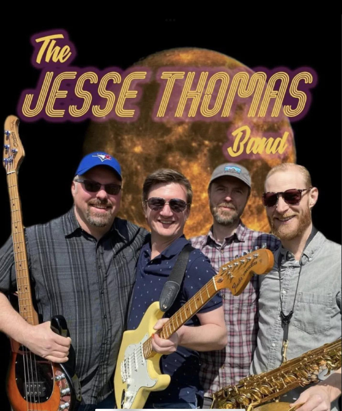 The Jesse Thomas  band appearing at the Lavigne Tavern on June 22 2024.