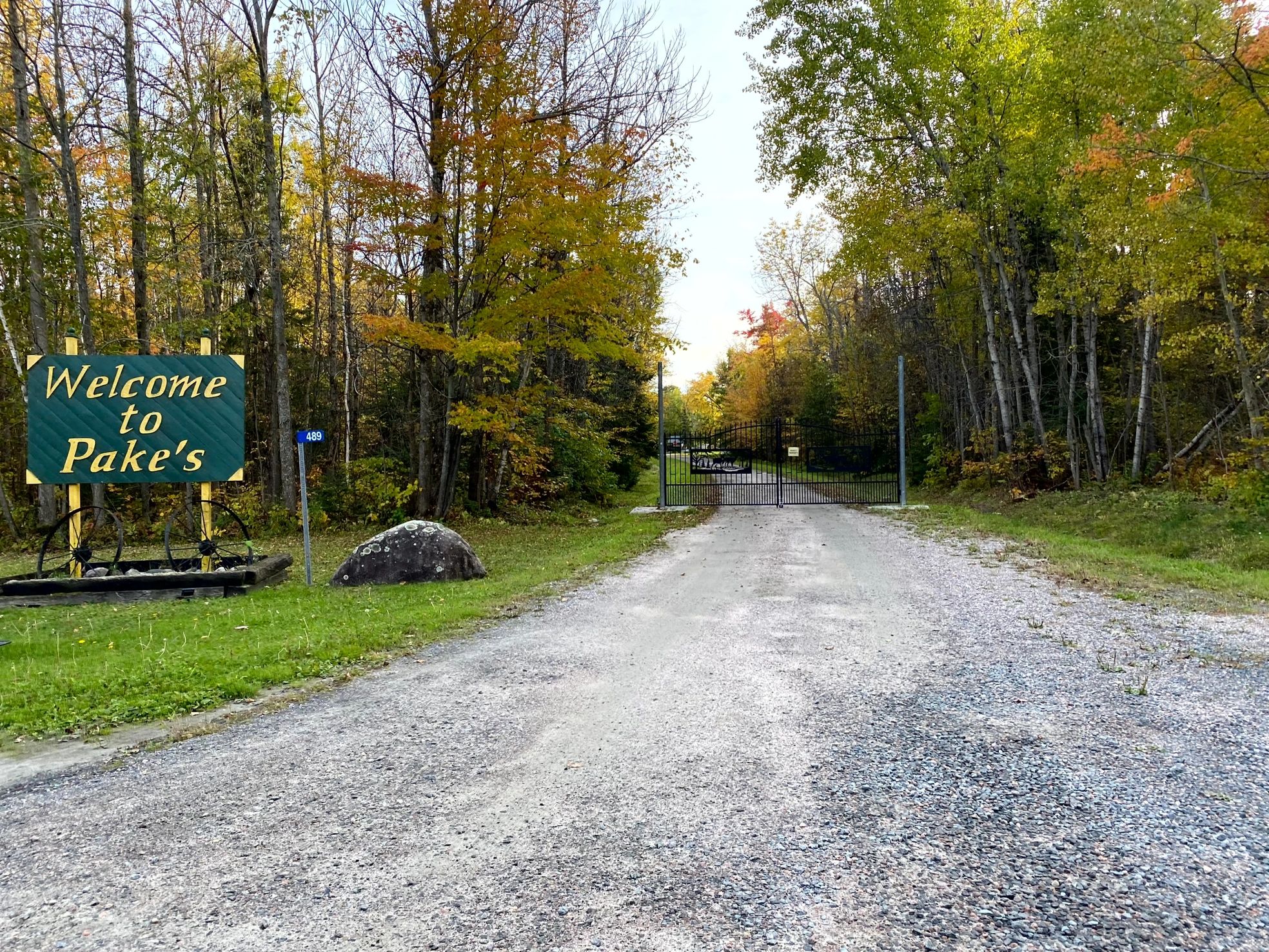 Pake's Trailer Park in Lavigne, Ontario