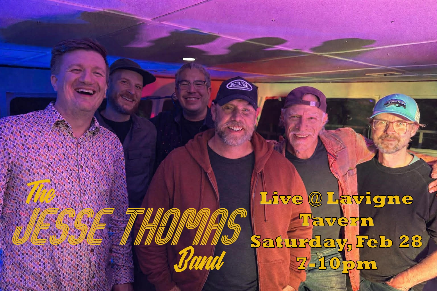 The jesse thomas band logo.