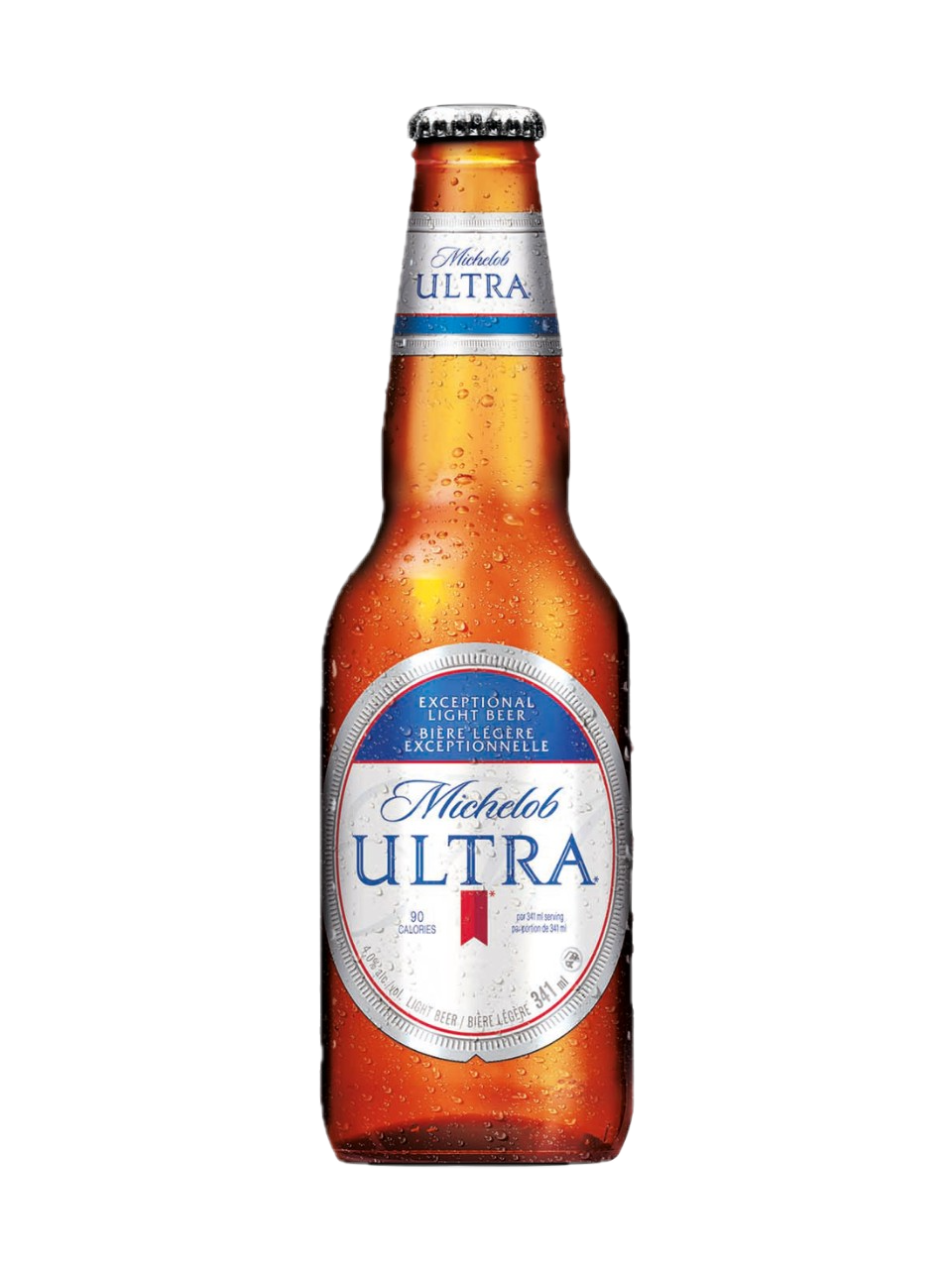 Michelob Ultra beer bottle served at Lavigne Tavern.
