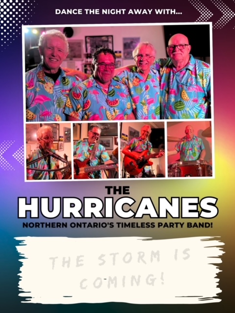 The Hurricanes band at the Lavigne Tavern, March 29th 2025.