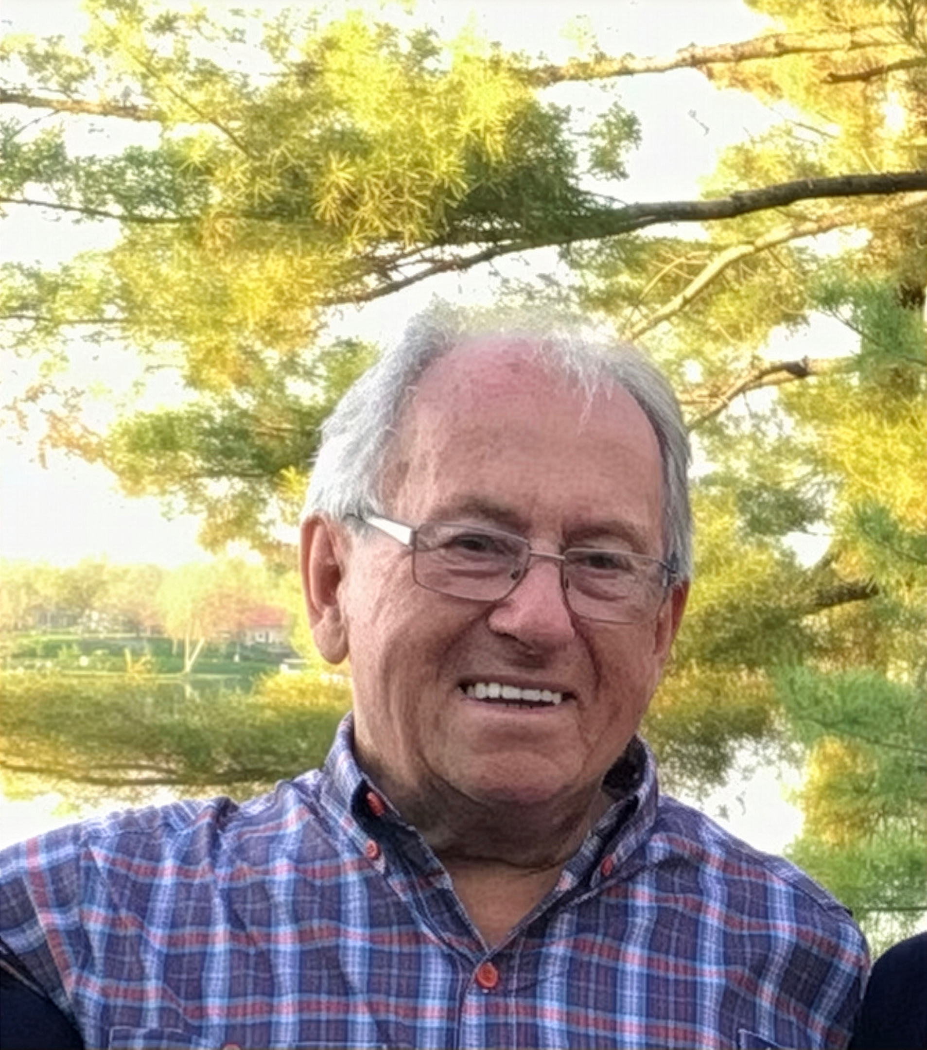 Photo of Bernard Bouffard in Lavigne Ontario.