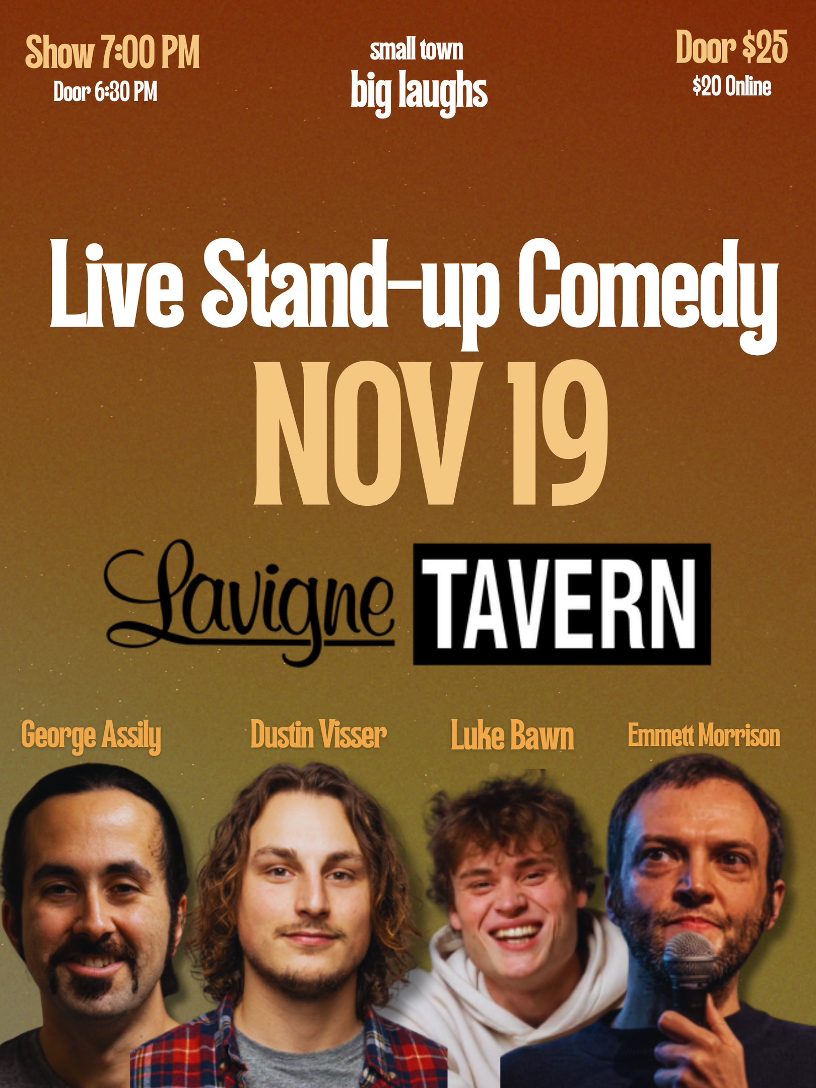 Peter Cliche Trio at the Lavigne Tavern November 28, 2026.